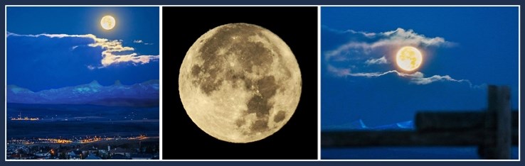 The supermoon over Cochrane just before dawn on Nov. 14 revealed its special splendour culminating in lines from “;He&#8217;s Got the Whole World in His Hands.”