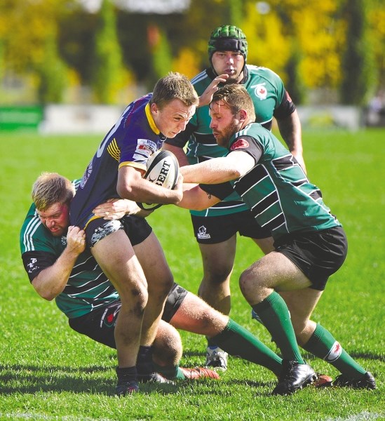 The Bow Valley Grizzlies rugby team honoured their teammates at a recent awards banquet.