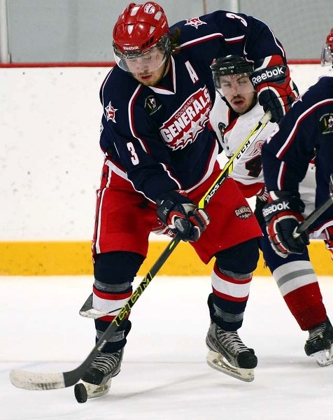 Austin Keller leads the league in assists for defencemen.