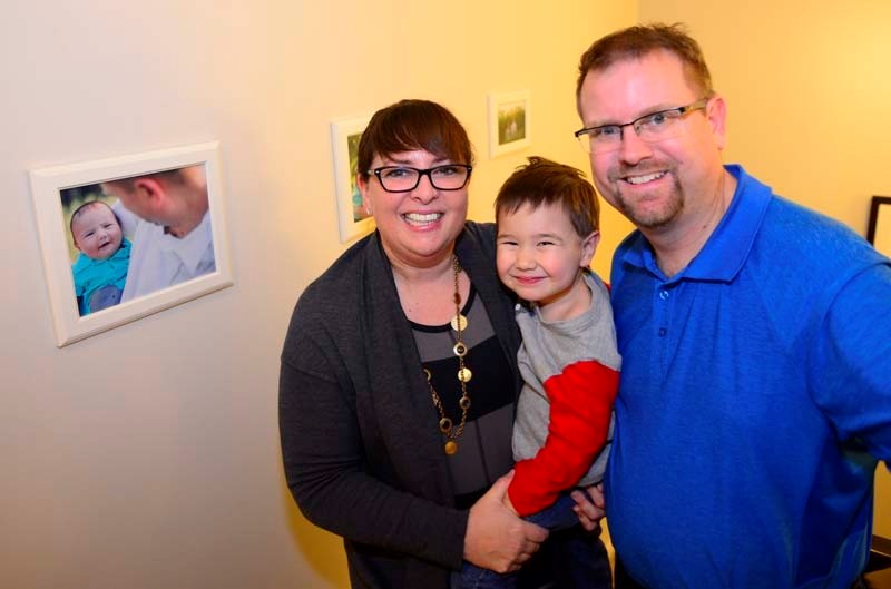 Trisha and Brent McPherson adopted their son, Keegan, over two and a half years ago. The pair went through a private adoption that they described as not for the faint of