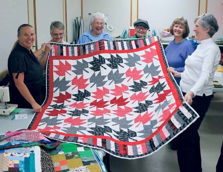 Quilts of Valour (QoV) is an international program that encourages volunteer quilters to make homemade blankets for injured and affected Canadian Forces members