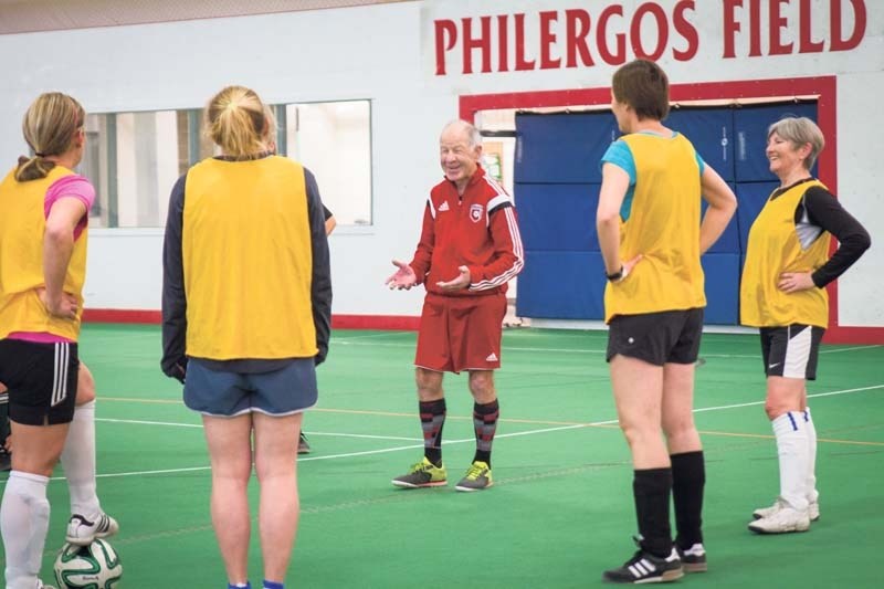 Norman Sattler, 81, is being honoured after decades coaching soccer.