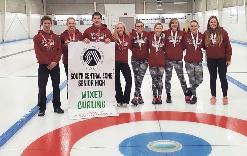 Cochrane High School&#8217;s mixed curling team earned gold medals at last weekend&#8217;s bonspiel.