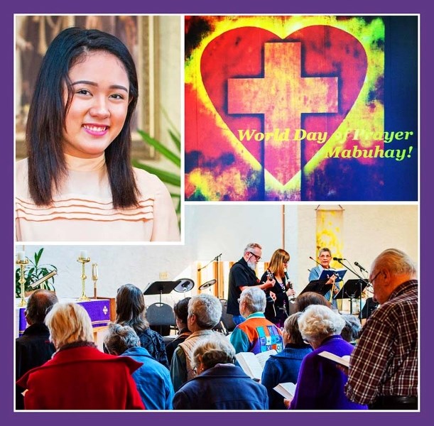 Khristel “;KC”Cuesta, “;Miss Pilipina Canada,”was guest speaker at this year&#8217;s World Day of Prayer at All Saints Anglican Church
