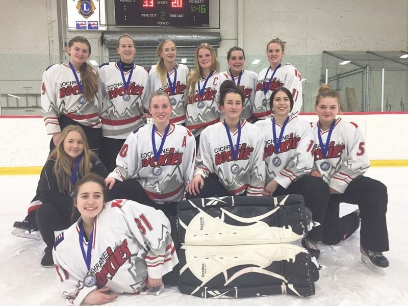 The Cochrane Rockies U16A squad earned silver medals.