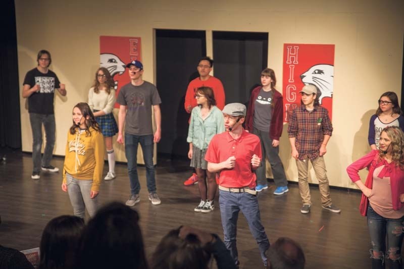 Bow Valley High School students sold out their performances last week at the Cochrane RancheHouse Theatre.
