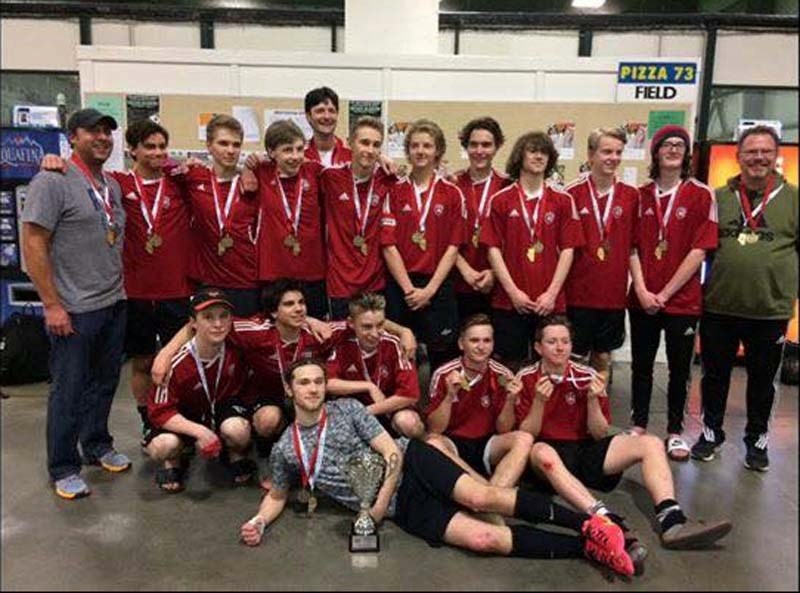 The U18 Rangers boys team earned a gold medal at last weekend&#8217;s provincial tournament.