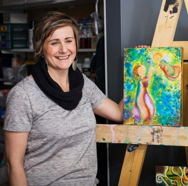Heidi Smyth of Smyth Art &#038; Studio will help facilitate healing through art for the Hazel&#8217;s Heroes organization.