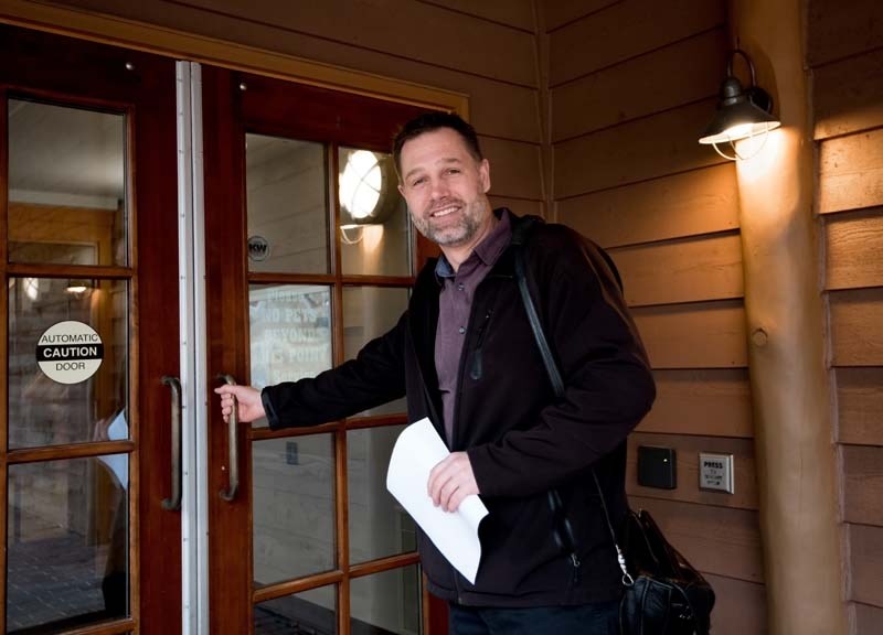 Dan Cunin puts his name in to run for town council elections this fall in Cochrane on Tuesday, April 18, 2017. Cunin ran for a seat on town council in 2013.