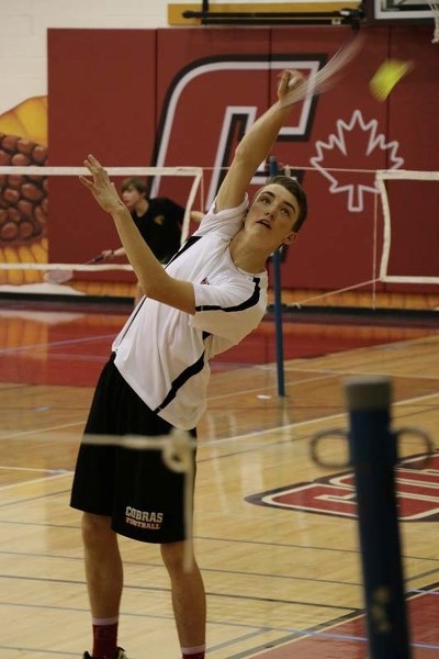 Dawson Laye will compete in badminton provincials this weekend.