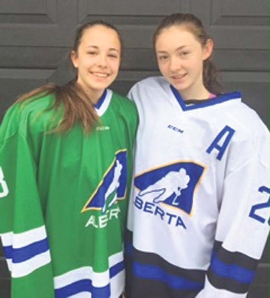 Bailey Fiala and Sarah Wozniewicz both showed off their skills at the 2017 Alberta Challenge Cup.