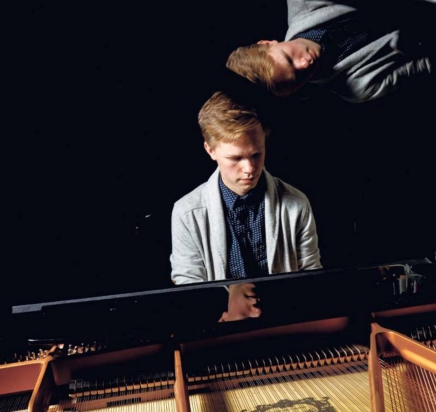 Musician Josh Krushel and his classmates will perform at Bow Valley High School&#8217;s Black and White Night event at the end of May.