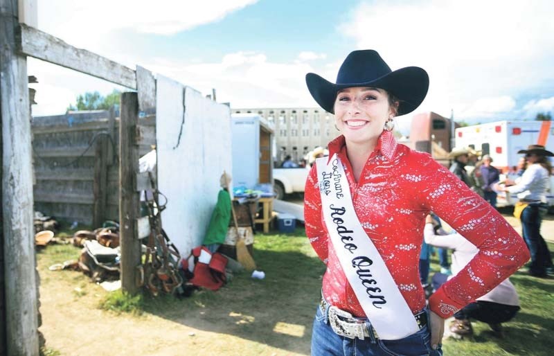 Current Cochrane Lions Rodeo Queen Leah Jackson