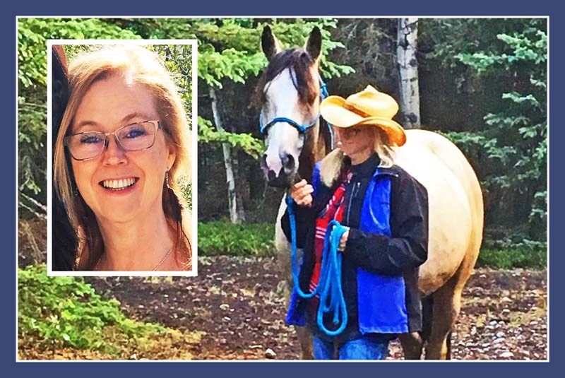 Tami Anderson and her companion Chai experience Cups of Light served by horse-whispering trainer to illuminate the way through an emotional dark valley.