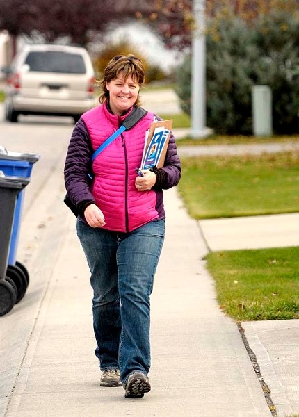 Tara McFadden seeks a fourth term as Cochrane councillor.