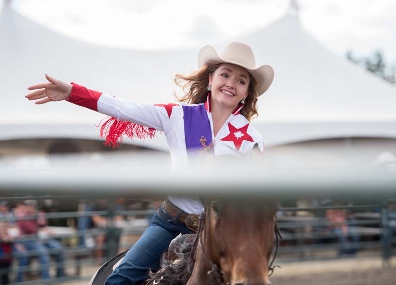 Jesse Miller was crowned the 2018 Cochrane Lions Rodeo Royalty Queen during the Rodeo Finals in Cochrane on Sept. 4.