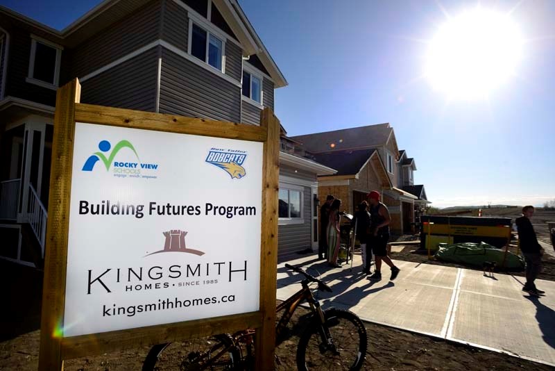 Building Futures, a partnership between Kingsmith Homes in Cochrane and Rocky View Schools, is in its fourth year in town.