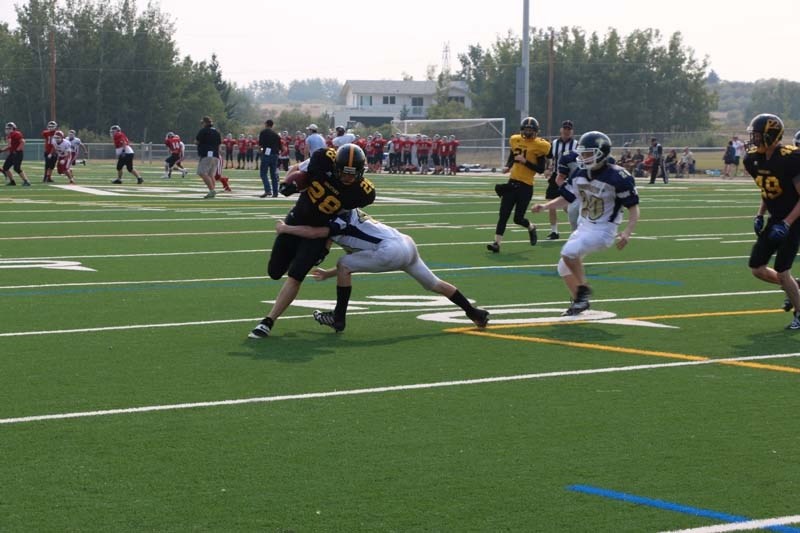 The Bobcats and Cobras both participated in the Rockyview Jamboree on Aug. 31.
