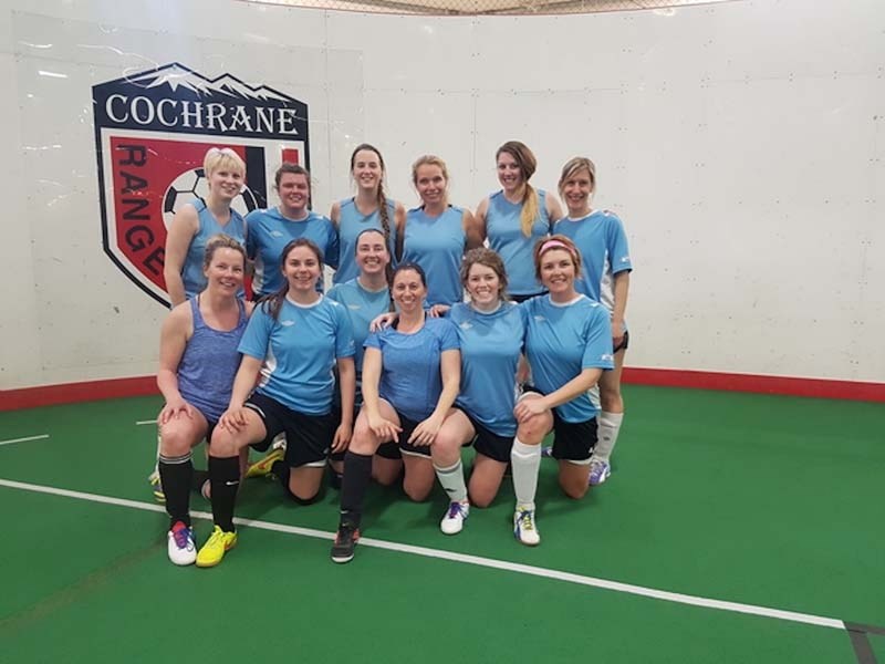 Image of The Cochrane Rangers indoor soccer recreational league