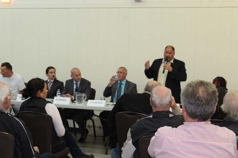 Candidates attended the final election forum of the campaign on Oct. 6 hosted by the East End Community Association.