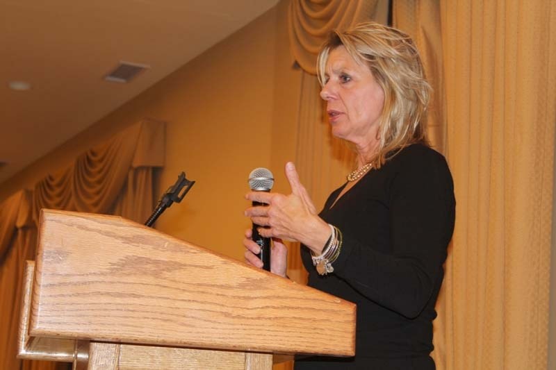 Big Hill Haven family shelter co-founder Jacquie Coulas candidly shared her personal story and the need for a women&#8217;s shelter in Cochrane..