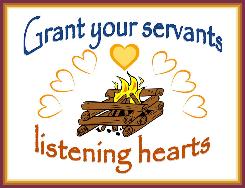 “Grant your servant a listening heart to govern your people, &#8221; Solomon asked of God upon becoming king of ancient Israel, a good prayer for our just-elected leaders who 