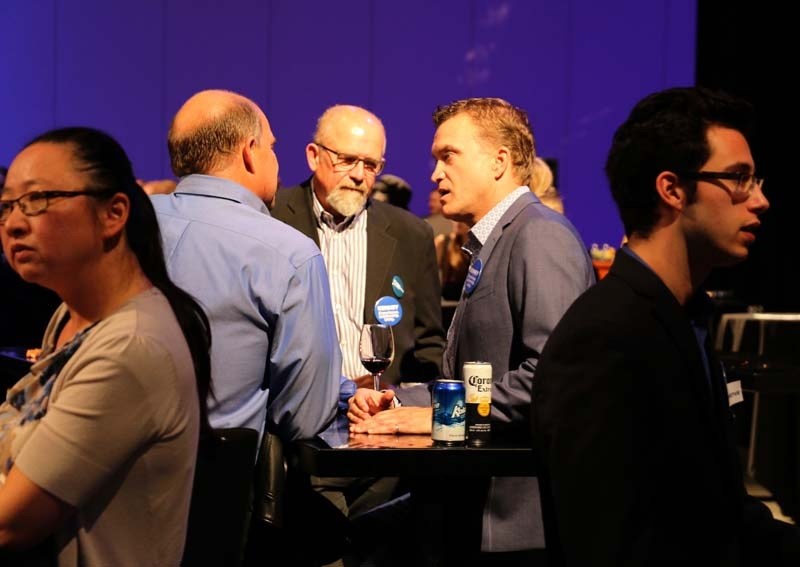 With Cochrane holding one of the largest UCP memberships in the province, many Cochranites were present at the blue-lit BMO Centre in Calgary for the leadership announcement
