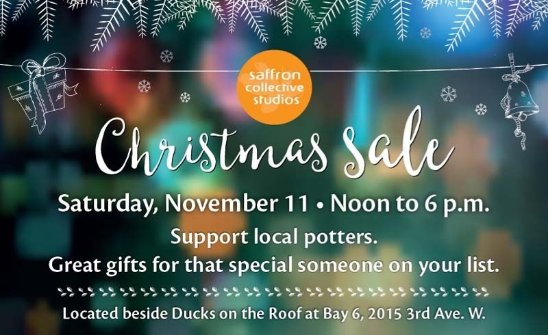 Saffron Collective Studios is hosting a pottery night on Nov. 11.