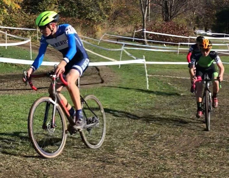 Brag Creek&#8217;s Darwin Orsler won the U-17 cyclocross championship on Oct. 28 in Sherbrooke, Que.