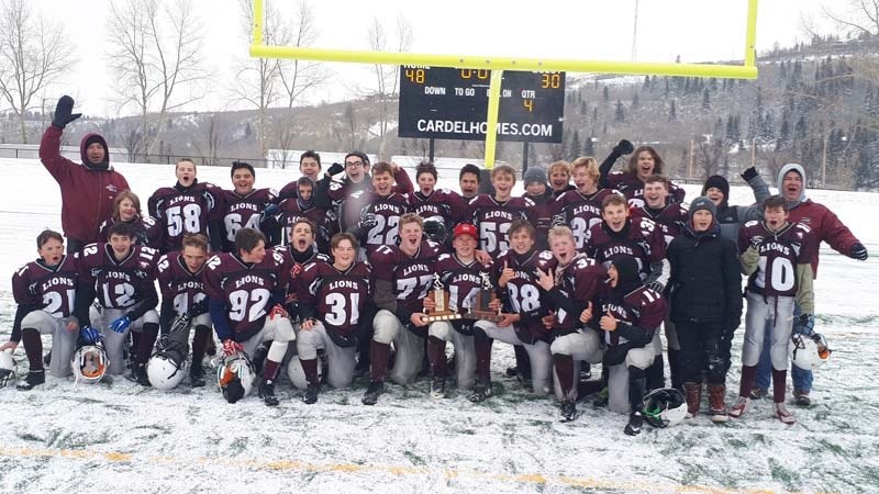 The Cochrane Bantam Lions football team won the Division 3 championship game after they defeated the Bantam Colts 48-30 on Nov. 4.