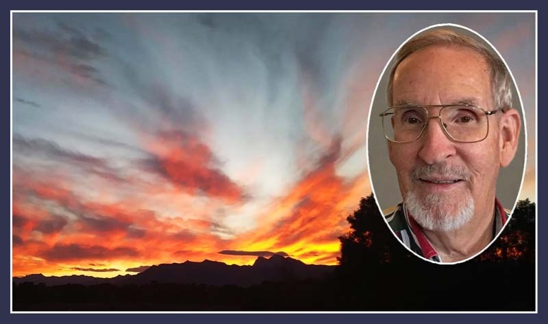 Following the mass shooting in Las Vegas, Fr. Max Oliva saw a sign of hope and healing in a sunset over the Las Vegas Valley.