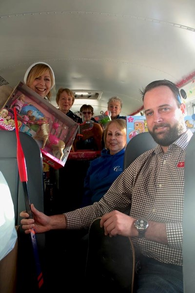 Stuff-A-Bus helped the Cochrane Activettes fill 239 hampers this year for its Share Your Christmas campaign.