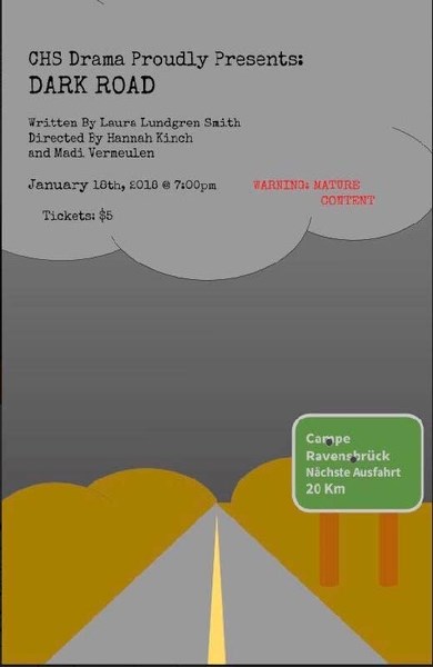 Cochrane High School drama will present Dark Road on Jan. 16.