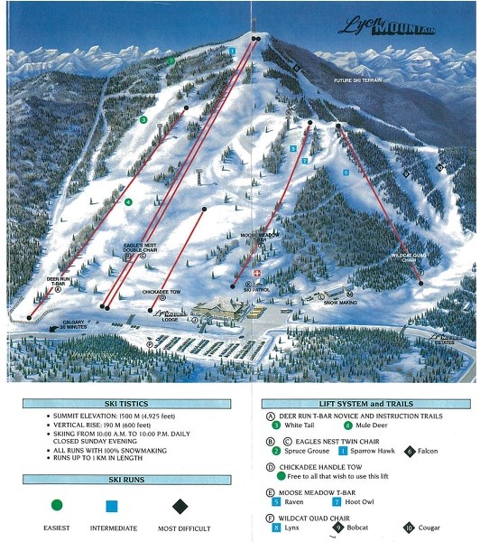 Lyon Mountain ski hill was a busy recreational spot with four lifts and 11 runs.