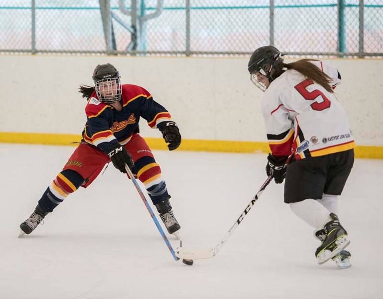 The Cochrane Chaos female junior hockey team got back into the win column after a pair of wins Jan. 19 and 20.