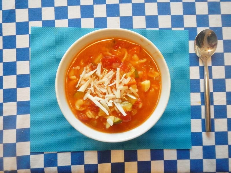 Minestrone soup is a process like buisiness.