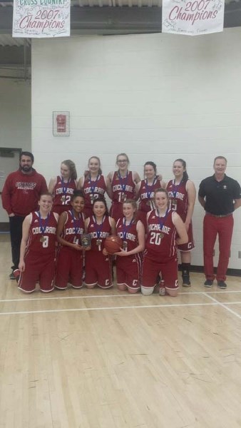 The Cochrane Cobras senior girls basketball team took home the gold from the Strathcona-Tweedsmuir Invitational Tournament on Jan. 26 and 27.