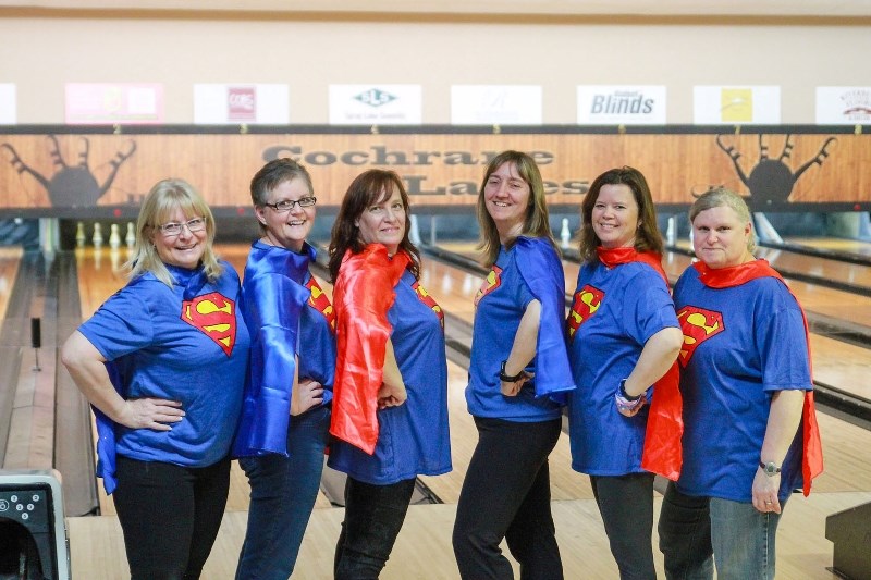 Gail Shugg, Trish Fordyce, Darla Nielsen, Lynnette Simpson, Sandra Iverson and Kelli Rendell participated in last year&#8217;s Bowl for Kids sake event put on by Big Brothers 