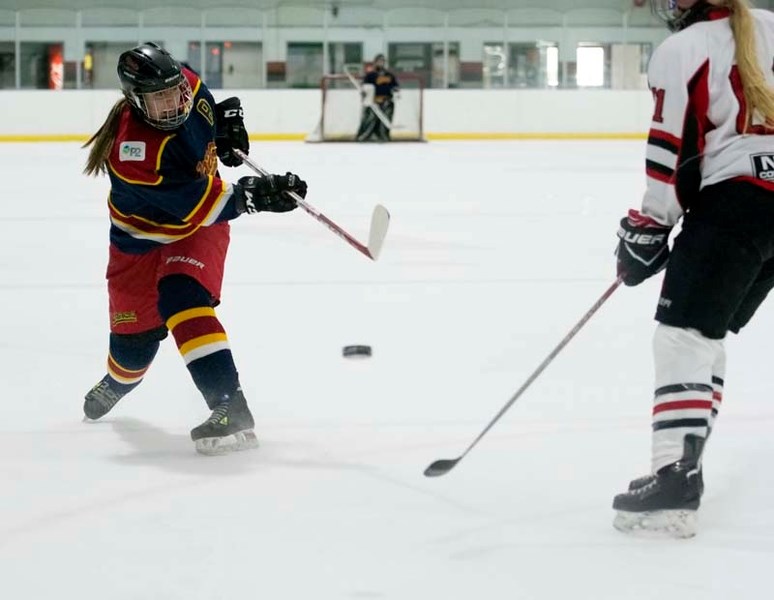 The Cochrane Chaos are one point back of the Central Alberta Amazons but the Chaos have one game remaining on their schedule.