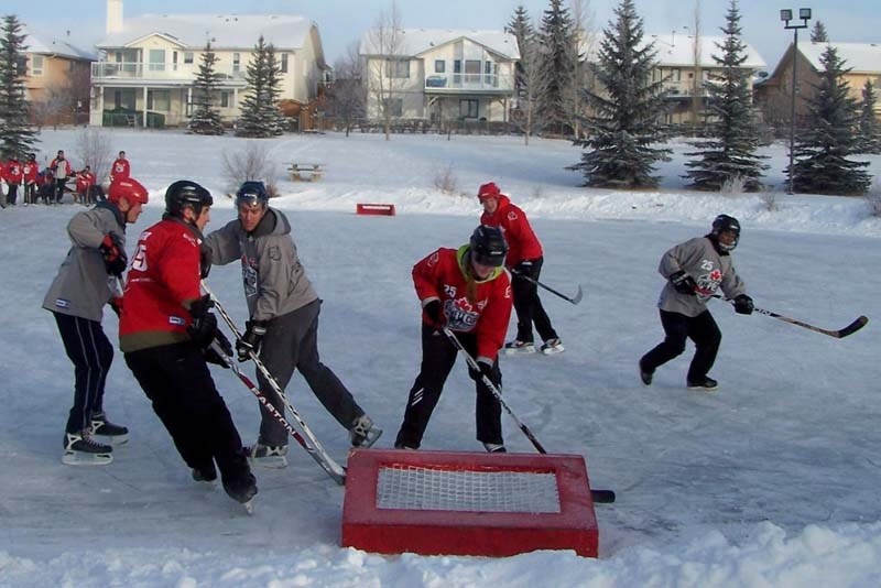 Mitford Pond, the perfect venue for the 2020 Winter Olympics Hockey and figure skating.