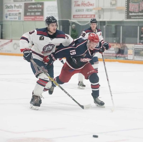 The Cochrane Generals fell out of the HJHL playoffs after getting swept three games to none by the Okotoks Bisons.
