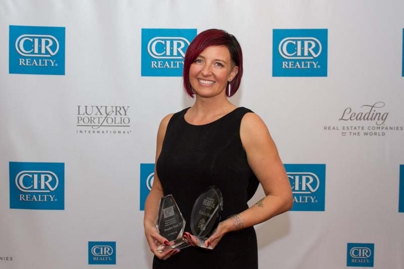 Kendra Watt was the recipient of Top Producer (fourth highest sales production NW office) and Benevolent Heart Award (Greatest contribution to the CIR Charity Program) during 