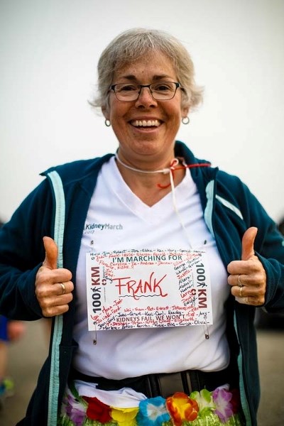 Marie-Linda Plante is raising money for the annual Kidney March.