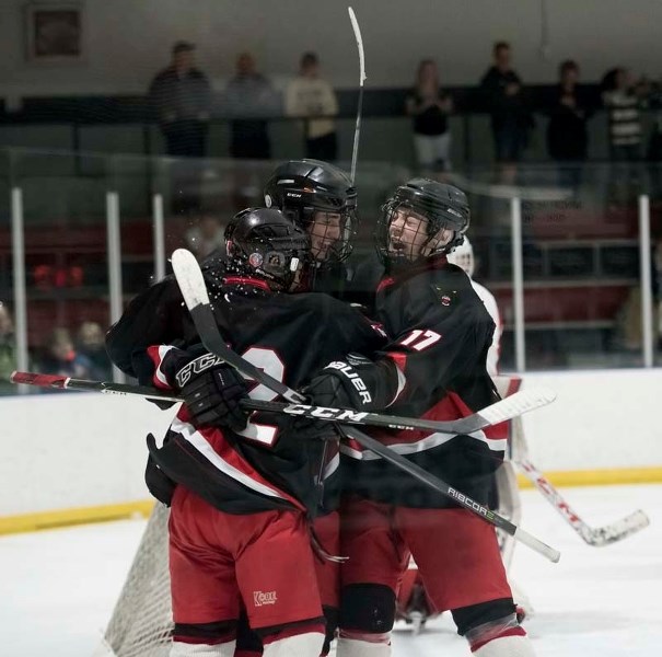 The Midget AA Bow Valley Timberwolves fell two games to none in a hard fought championship series against the Lethbridge Hurricane Hounds.