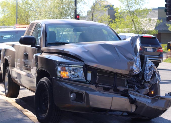 Bus-Truck Collision