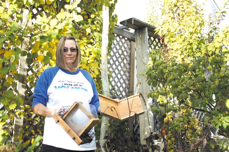 Cochranite Brenda Stebeleski has taken down her bird feeders until bears go into hibernation, following numerous visits from what looks like two bears since the end of