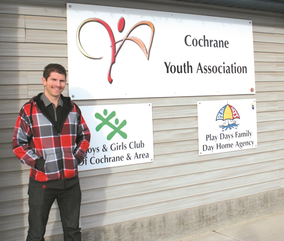 Tim Bowron, a youth engagement coordinator with the Boys and Girls Club of Cochrane and Area.