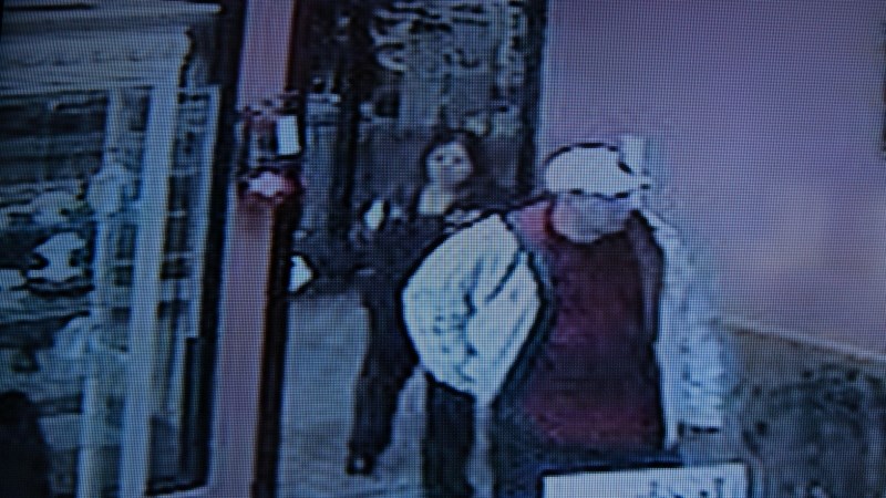 Police are looking for this pair in connection with a Dec. 17 theft at Goldtown Jewellers in Cochrane.