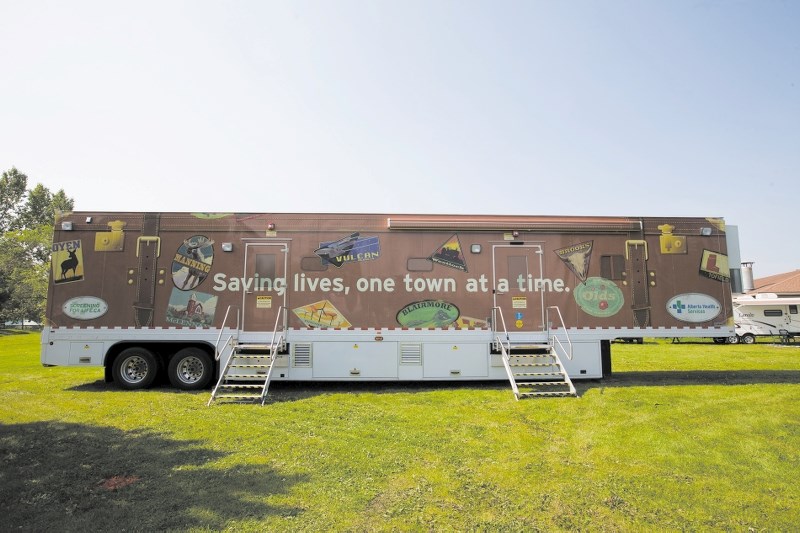 A mobile testing unit will be offering screening mammograms to Cochrane-area women who are 40 and over at the Cochrane Area Community Health Centre from Jan. 21-23.