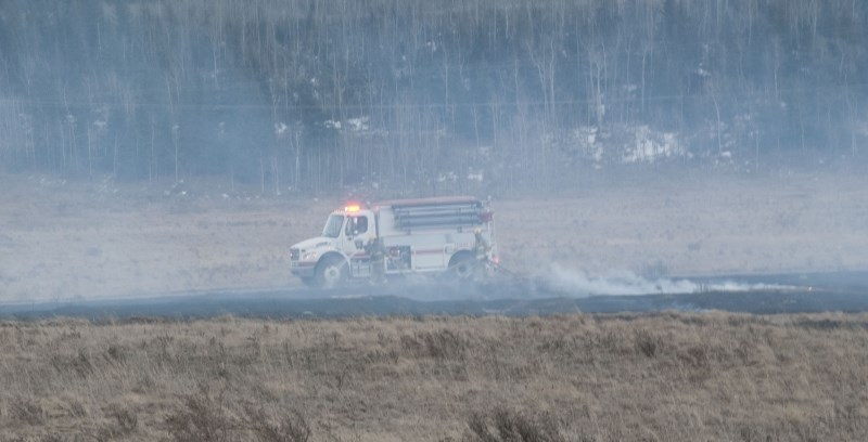 Fire crews from the Stoney Nakoda Nation, Cochrane, Exshaw, as well as the Environment and Sustainable Resource Development responded to a fire at a residence in Morley on